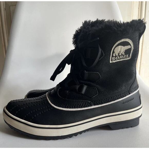Sorel boots Tivoli III Women’s Size 9 Black Leather Waterproof winter warm - Picture 11 of 16